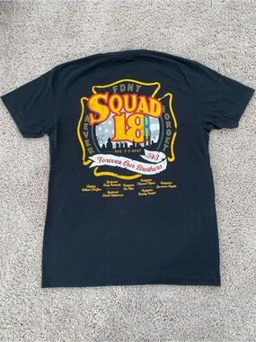 FDNY Squad 18 9/11 Firefighter Tribute Shirt